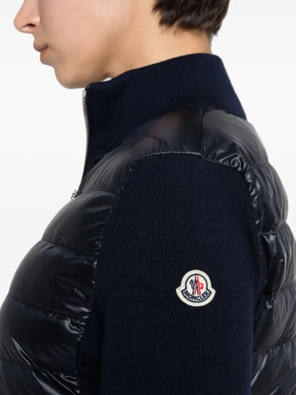 Moncler panelled best sale padded jacket