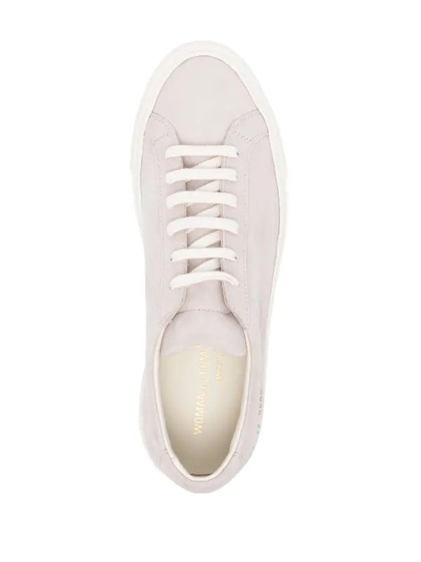 Common Projects Original Achilles Suede Sneakers Pink FARFETCH