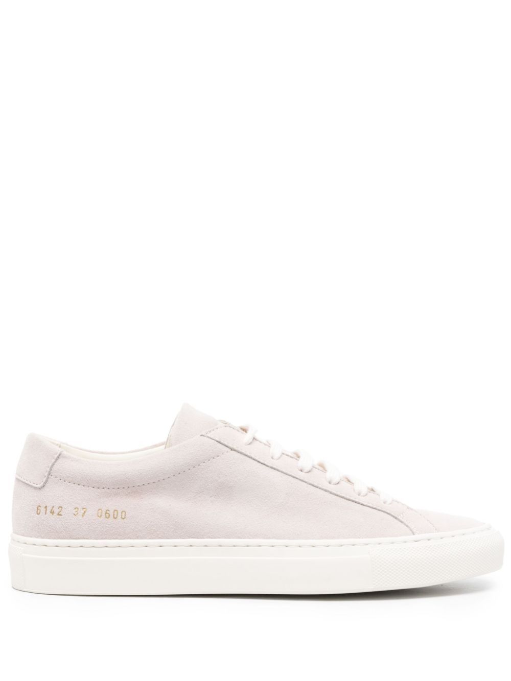 Shop Common Projects Original Achilles Suede Sneakers In Pink