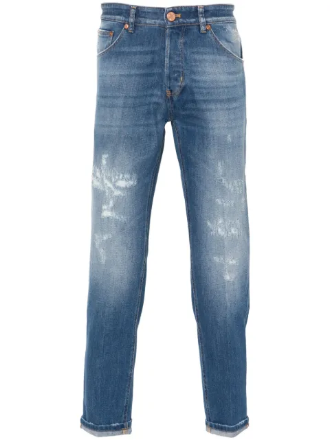 PT Torino distressed tapered jeans