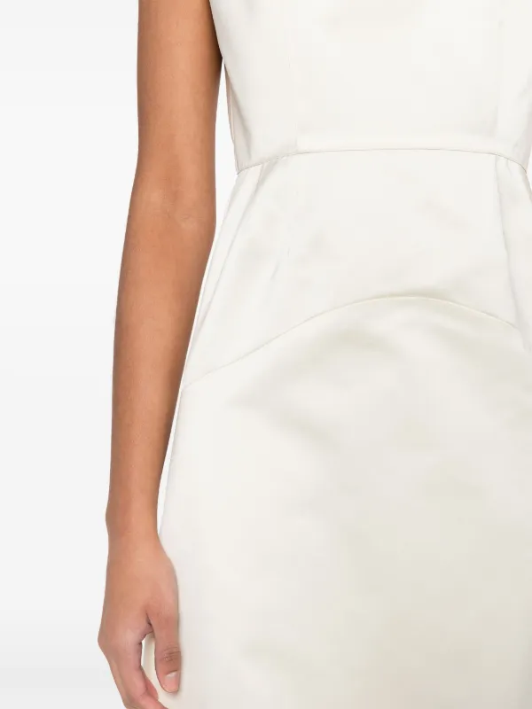 Fabiana Filippi サテン ドレス | ニュートラル | FARFETCH JP