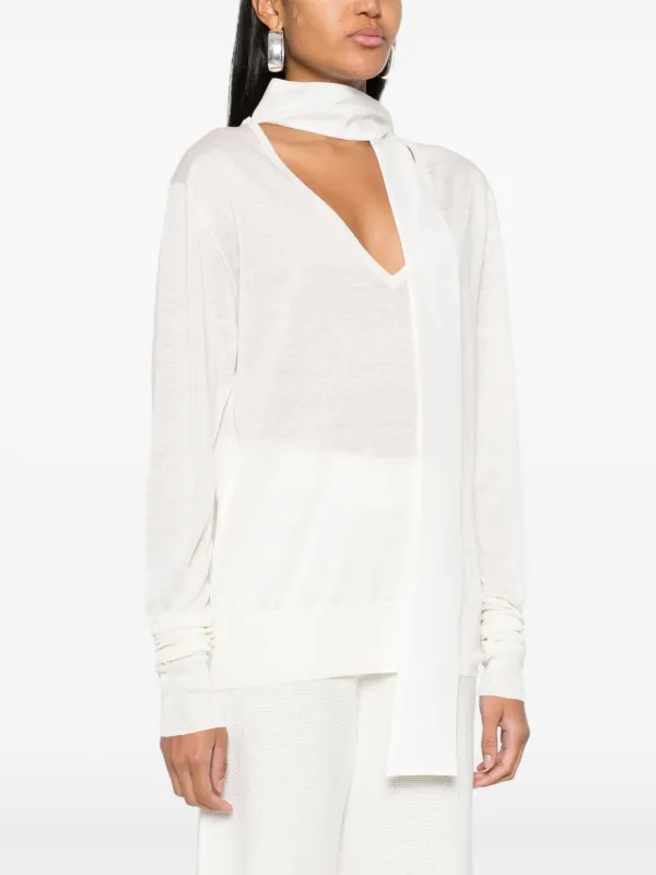 Fabiana Filippi ロングスリーブ プルオーバー | ニュートラル