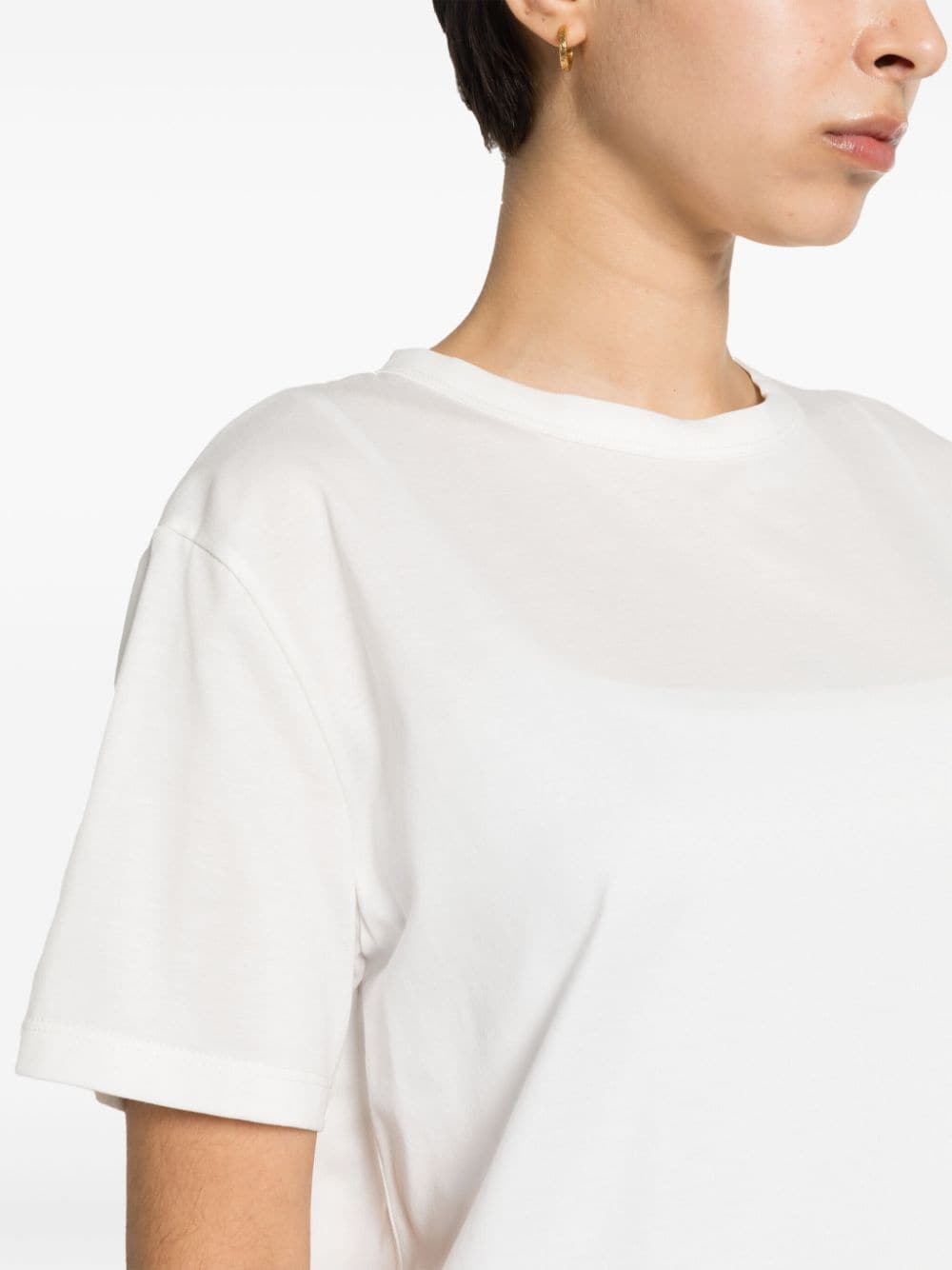 Fabiana Filippi T-shirt met vlakken Wit