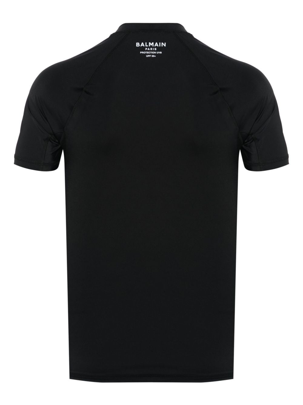Balmain T-shirt met logoprint - Zwart