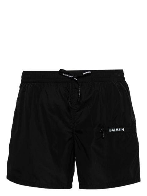Balmain logo-print swimming shorts