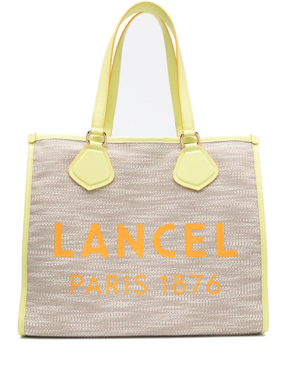 Lancel Large Summer Canvas Tote Bag - Farfetch