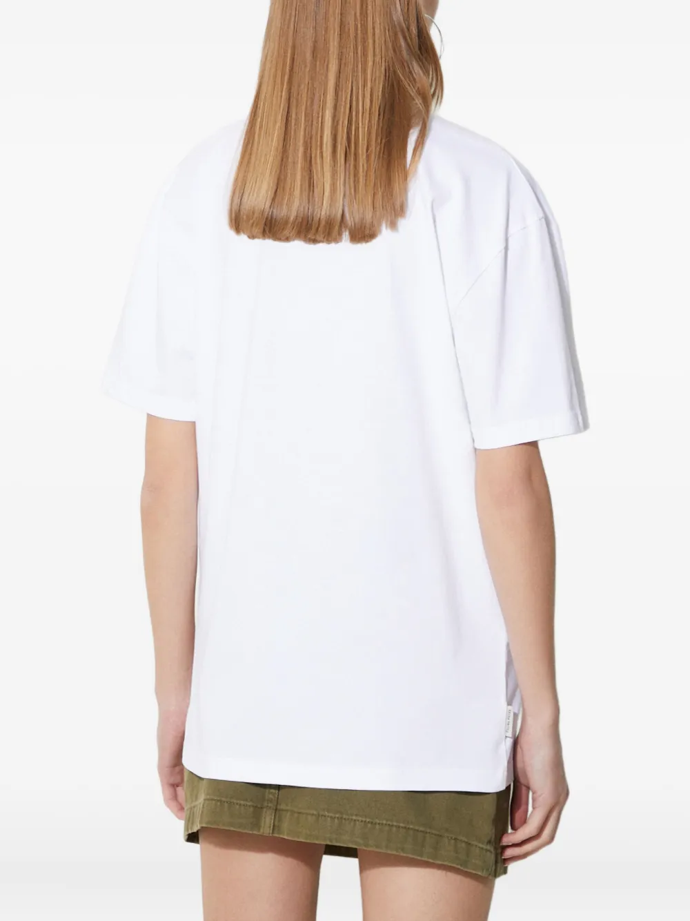 Filling Pieces Logo-detail T-shirt In White