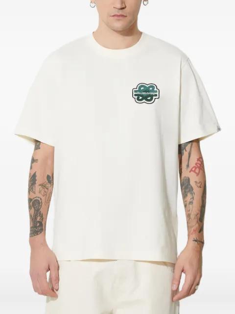 Filling Pieces logo-patch T-shirt