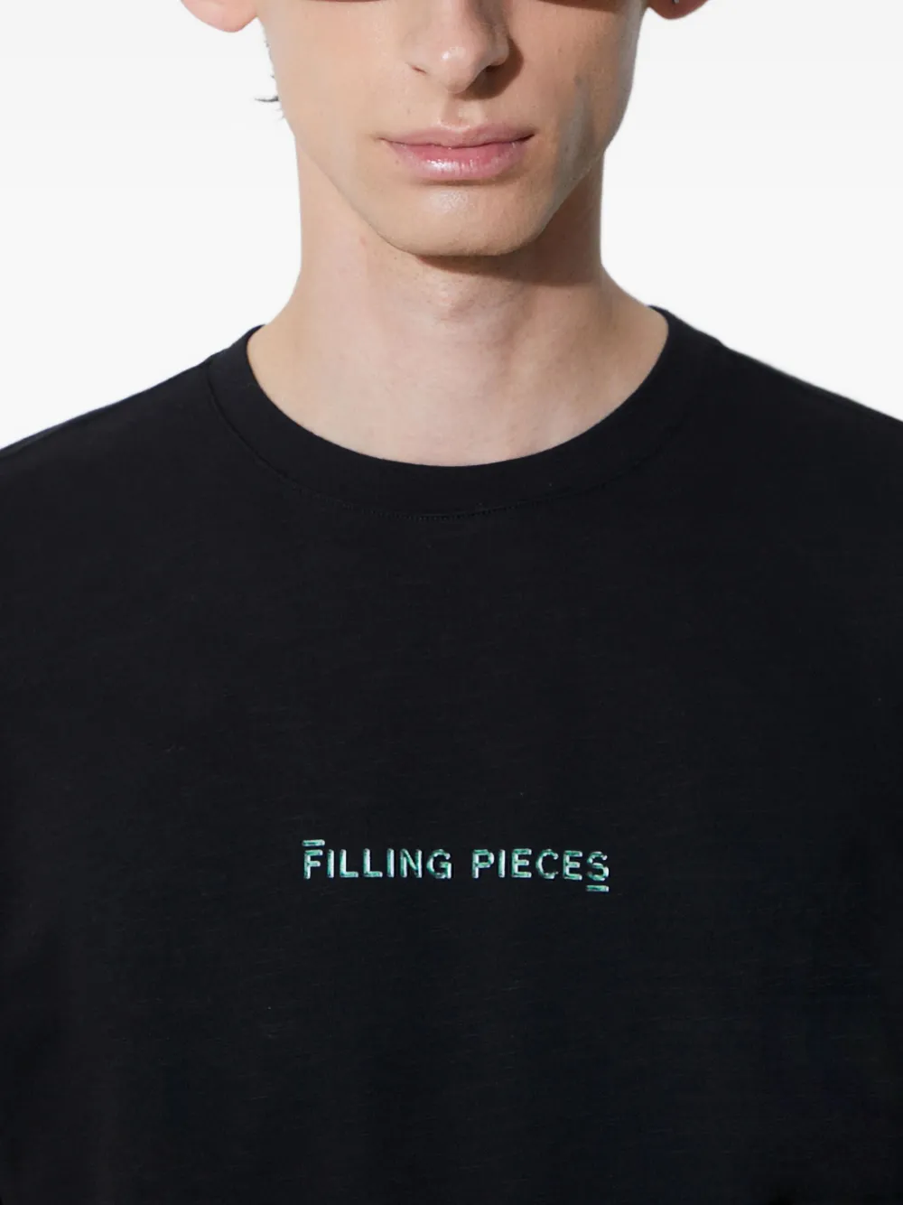 Filling Pieces T-shirt met grafische print Zwart