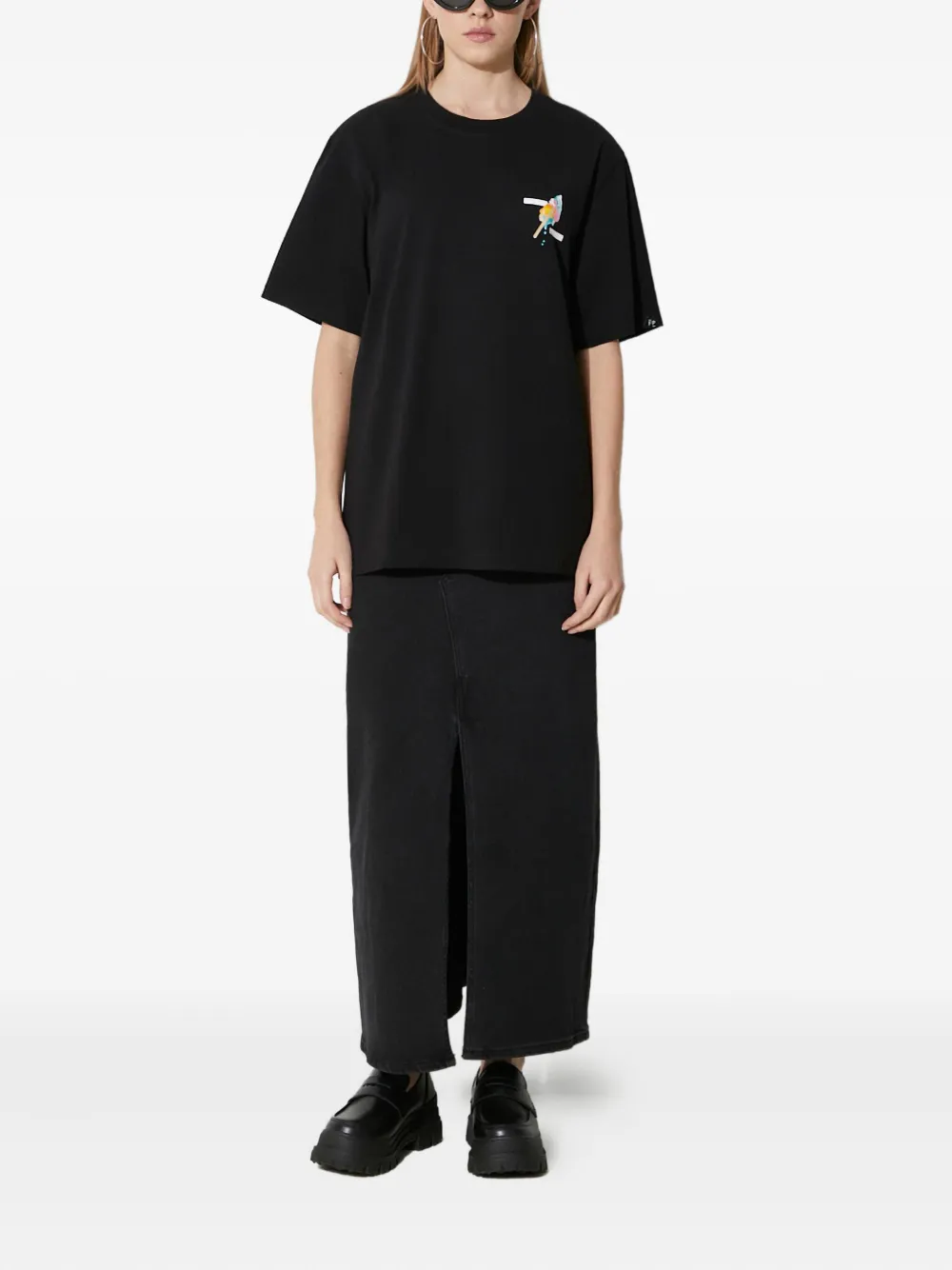 Filling Pieces graphic-print T-shirt | T-Shirts | Image 2