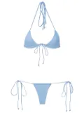 Amir Slama halterneck triangle bikini - Blue