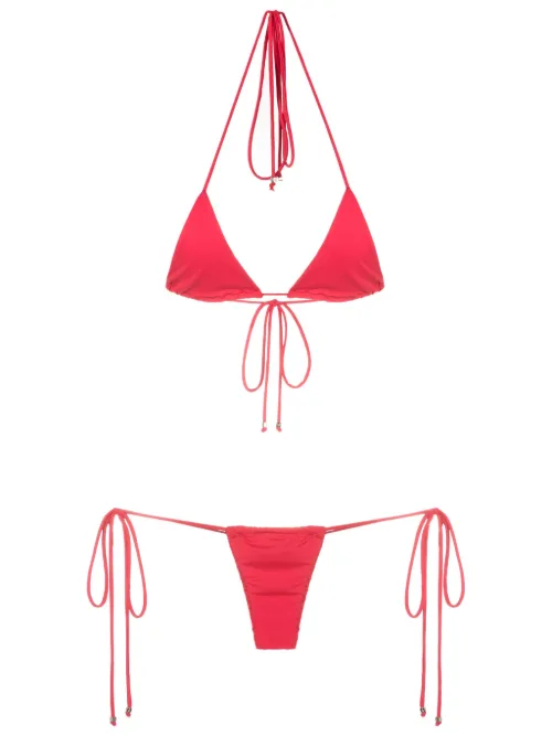 Amir Slama bikini à dos-nu - Rouge - Amir Slama - Modalova