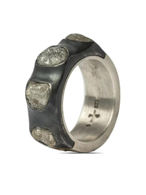 Parts of Four anillo Sistema con diamantes