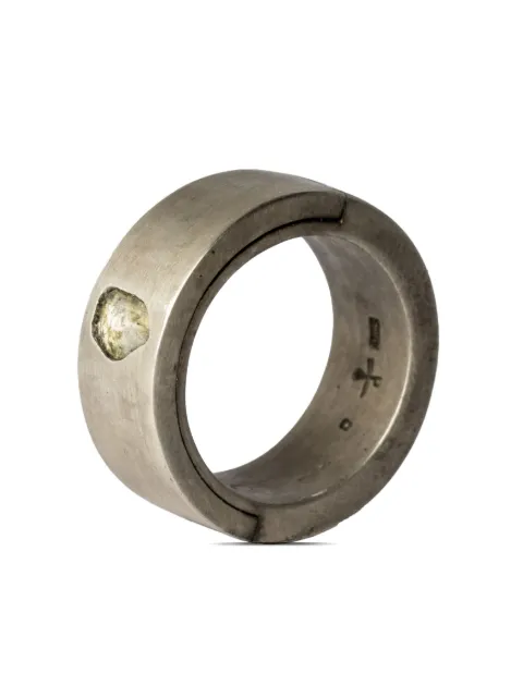 Parts of Four Sistema sterling silver diamond ring