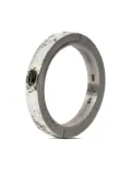 Parts of Four 10kt gold Sistema diamond ring - Silver