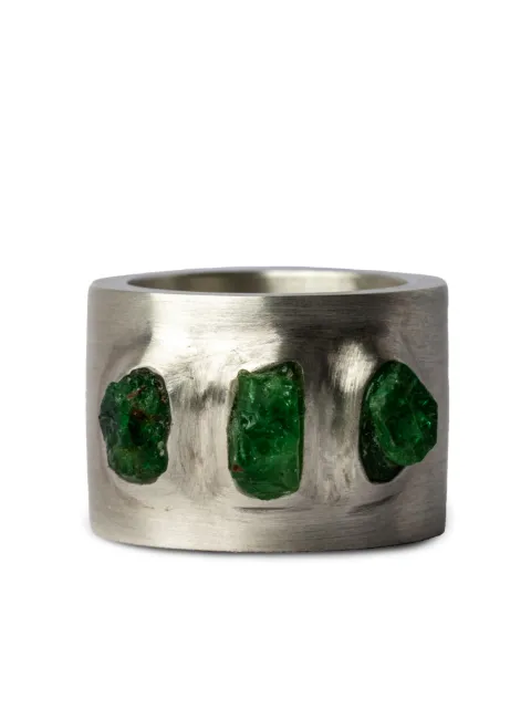 Parts of Four anillo Sistema en plata de ley
