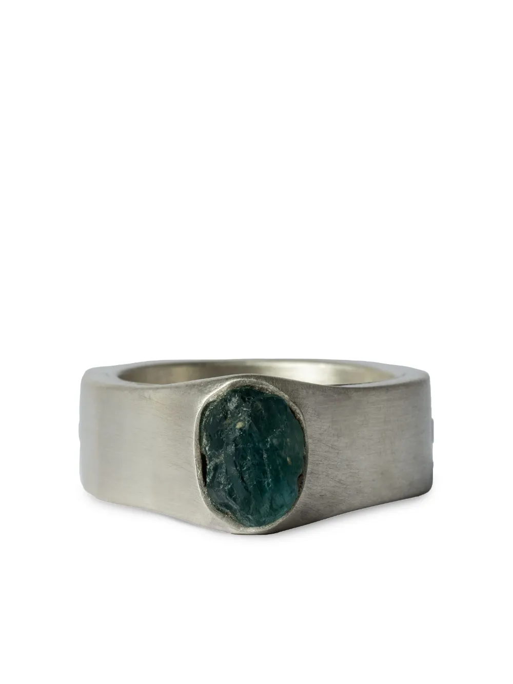 PARTS OF FOUR SISTEMA GRANDIDIERITE STERLING-SILVER RING 
