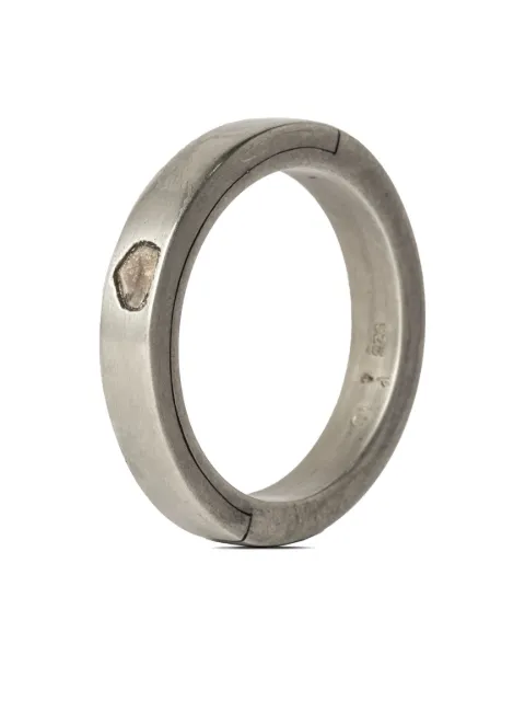 Parts of Four Sistema diamond sterling-silver ring