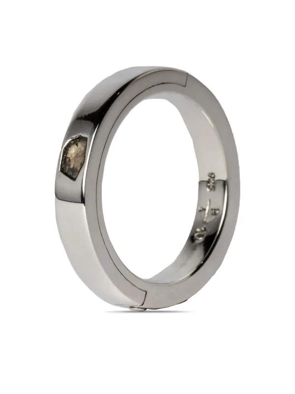 Parts Of Four Sistema sterling-silver Diamond Ring | Silver