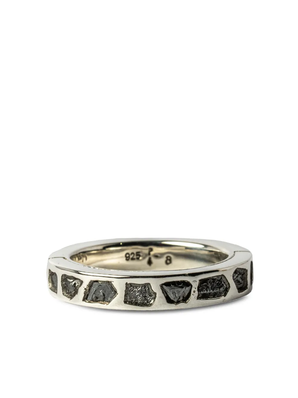 Parts Of Four Sistema Mega Pavé Diamond Sterling-silver Ring In Silver