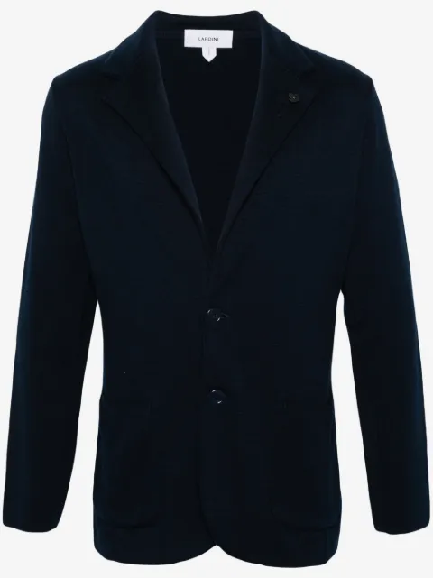 Lardini single-breasted cotton blazer