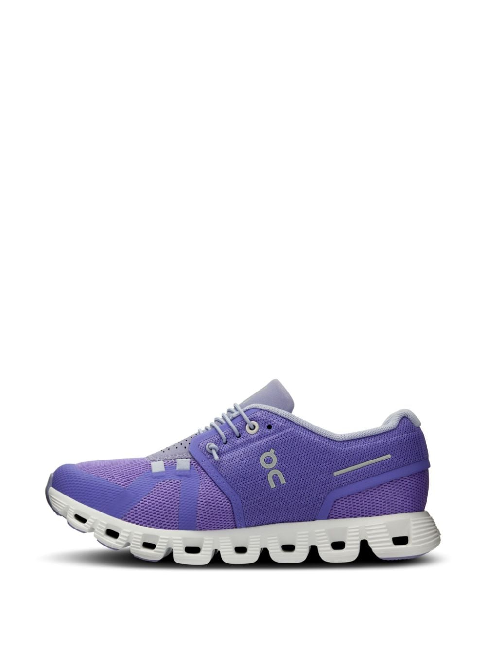 Shop On Running Cloud 5 Mesh Sneakers In 紫色