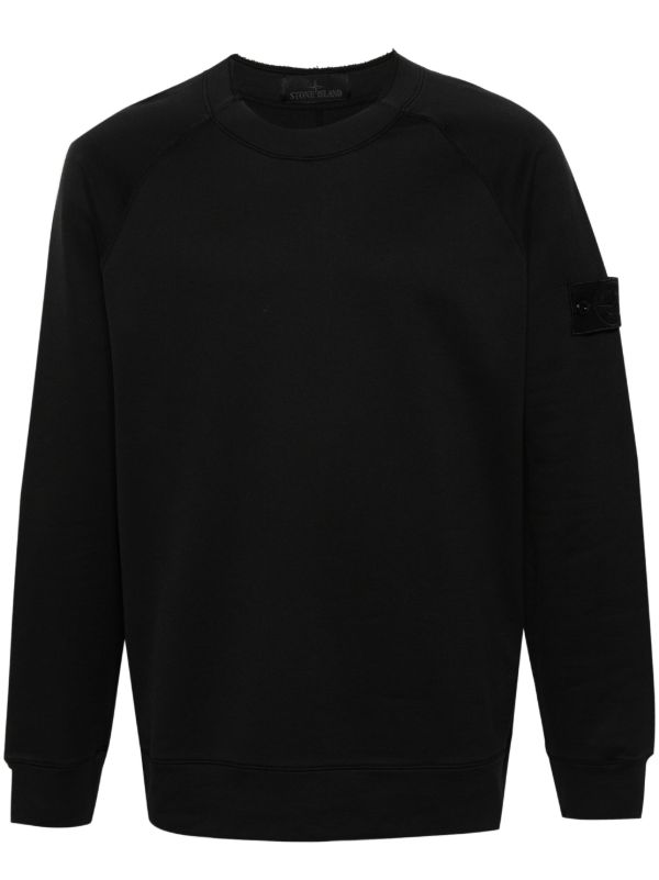 Black sweatshirt stone store island