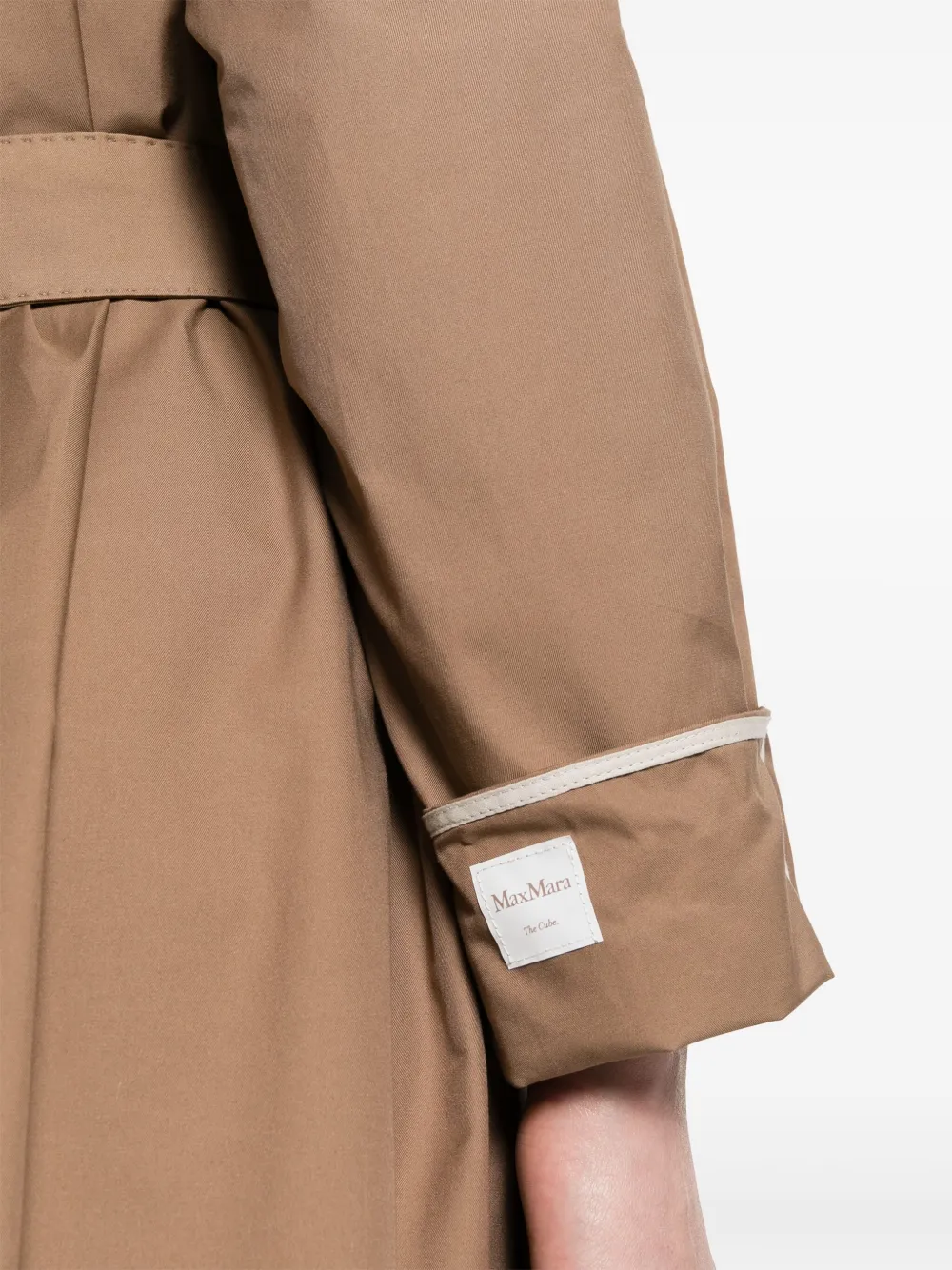 Max Mara Trenchcoat met ceintuur Bruin