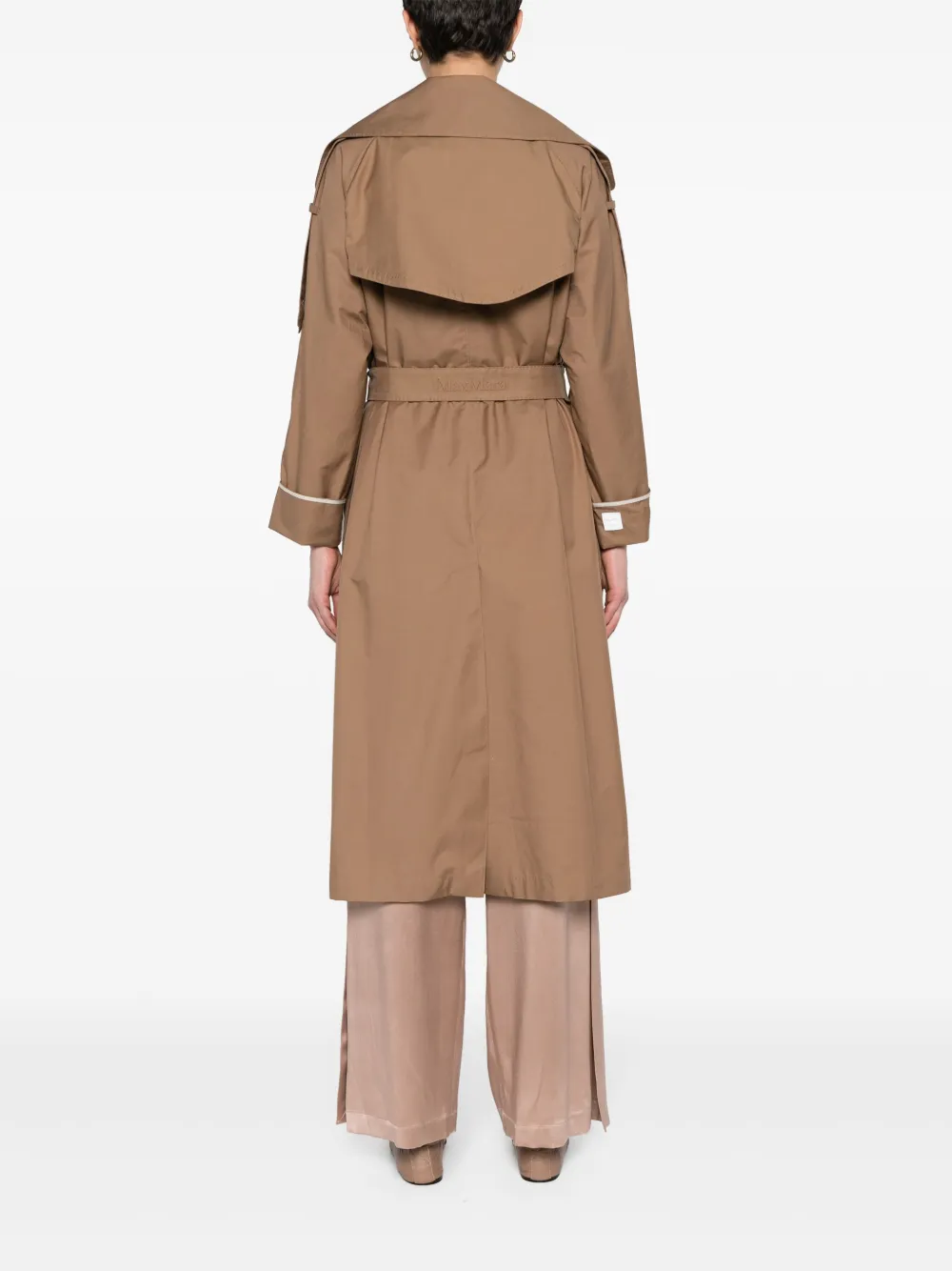 Max Mara Trenchcoat met ceintuur Bruin