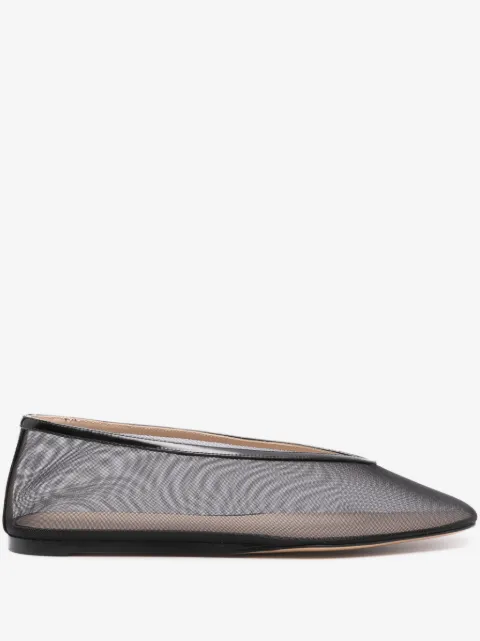 Le Monde Beryl Luna mesh ballerina shoes
