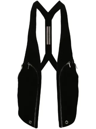 Rick Owens Bauhaus Leather Vest - Farfetch