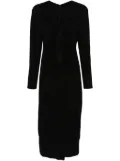 DVF Diane von Furstenberg Mandana midi dress - Black