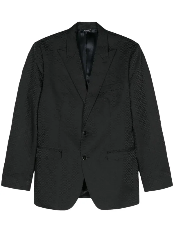 Dolce & Gabbana Pre-Owned 2000s パターンジャカード ジャケット