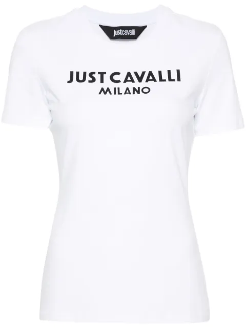Just Cavalli logo-print T-shirt
