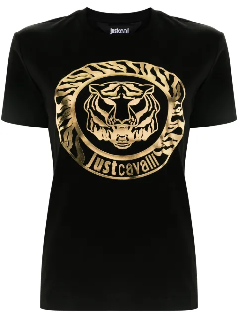 Just Cavalli tiger head-print T-shirt