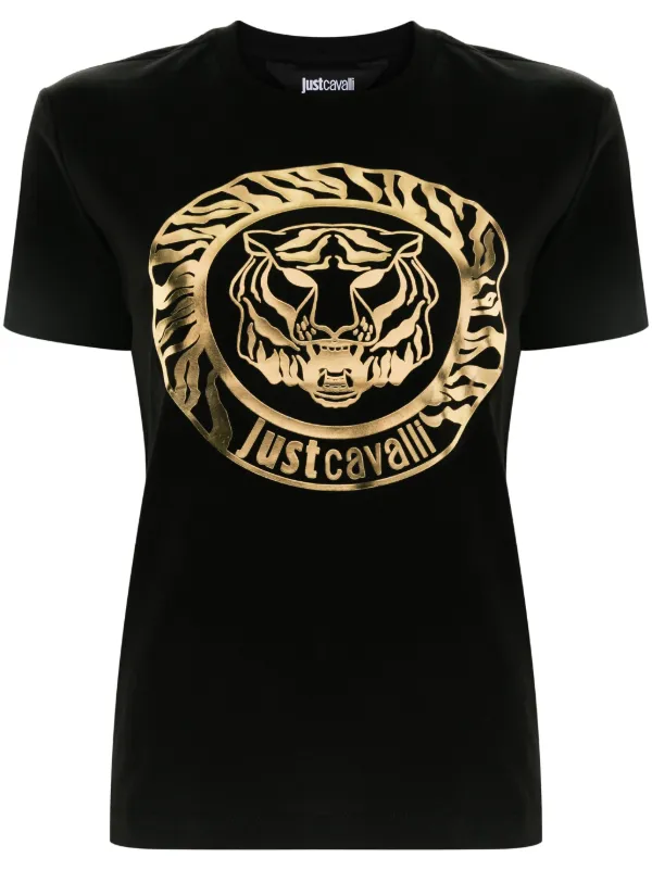 Just Cavalli T-shirt Con Stampa | Nero | FARFETCH IT