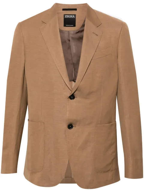 Zegna Trofeo single-breasted blazer