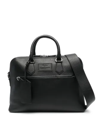 Ralph Lauren Black Briefcase Computer Bag Laptop Case