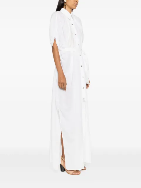 Amir Slama tied-waist shirt dress 14953 - 2