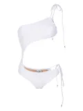 Amir Slama cut-out swimsuit - White