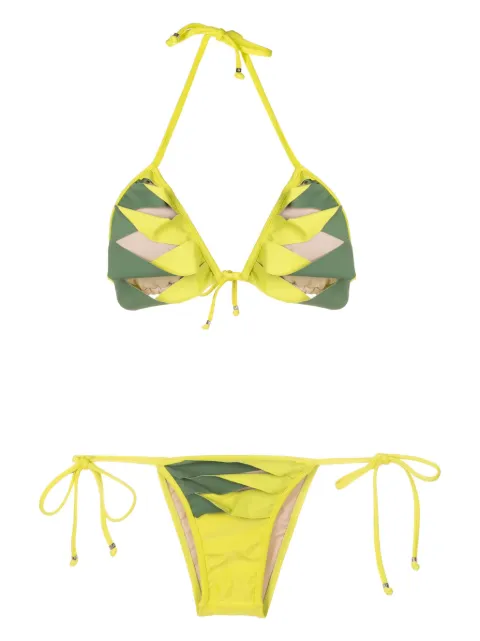 Amir Slama bikini estilo triángulo con corte