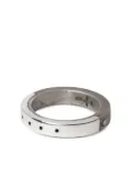 Parts of Four Sistema 4-hole sterling-silver ring