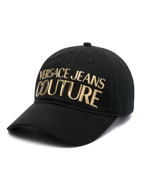 Versace Jeans Couture logo-lettering cotton cap