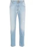 Jacob Cohën Scott slim-fit cropped jeans - Blue