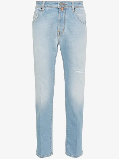 Jacob Cohën Scott slim-fit cropped jeans