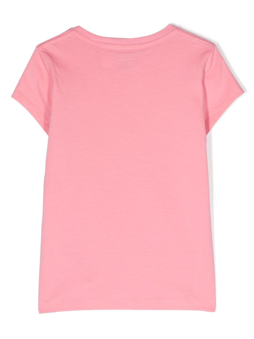 Ralph Lauren Kids Polo Pony-motif cotton T-shirt - Roze