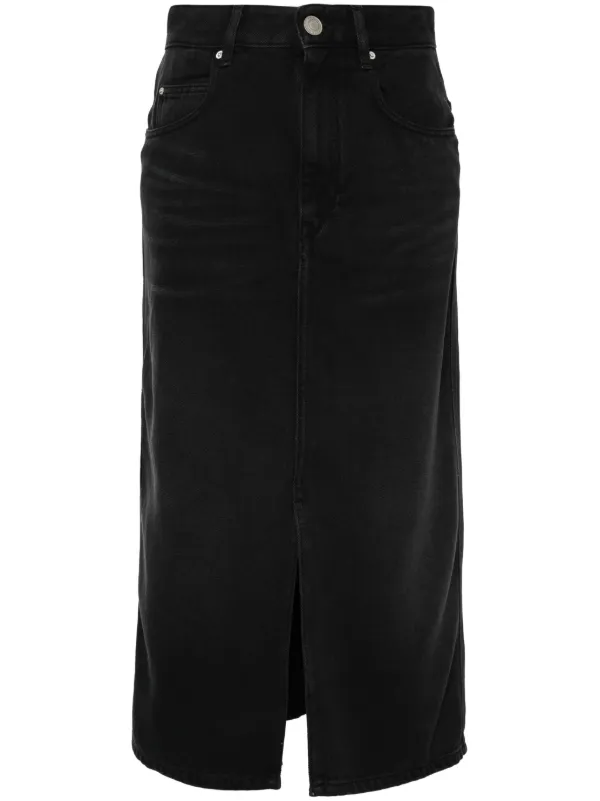 ISABEL MARANT Tilauria デニムスカート | ブラック | FARFETCH JP
