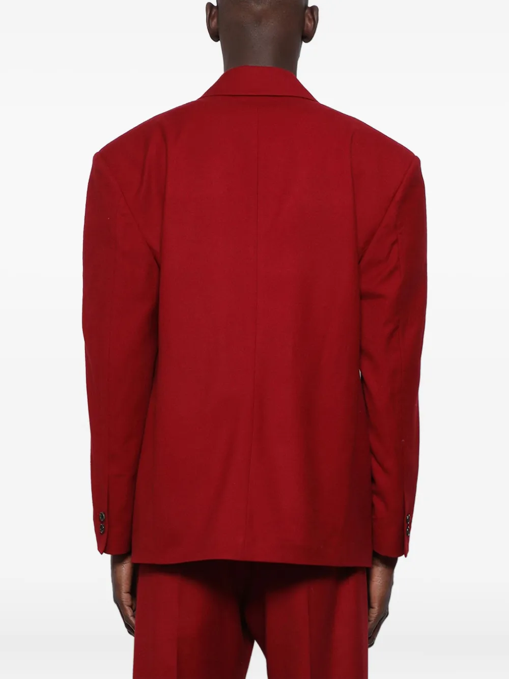 Enfants Riches Déprimés Blazer met enkele rij knopen Rood