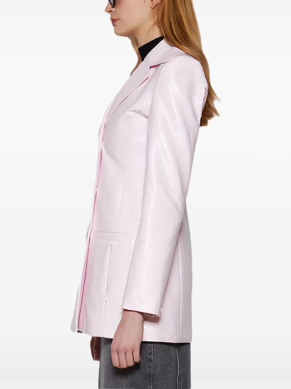 Courrèges Heritage Vinyl コート | ピンク | FARFETCH JP