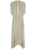 Philosophy Di Lorenzo Serafini draped-detail dress - Green
